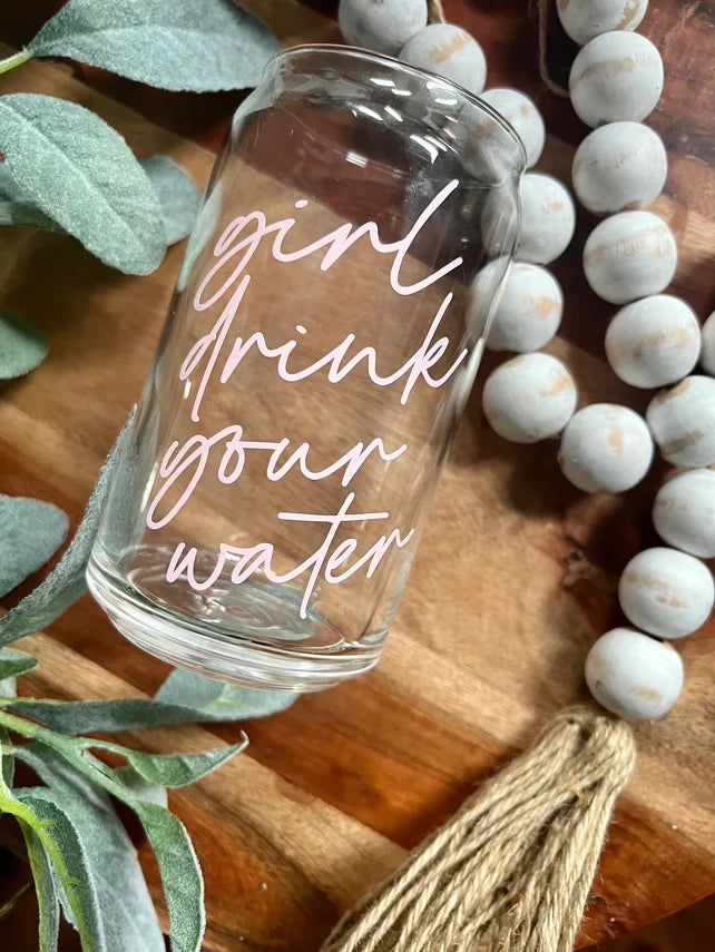 Boho Sips 20 oz glass