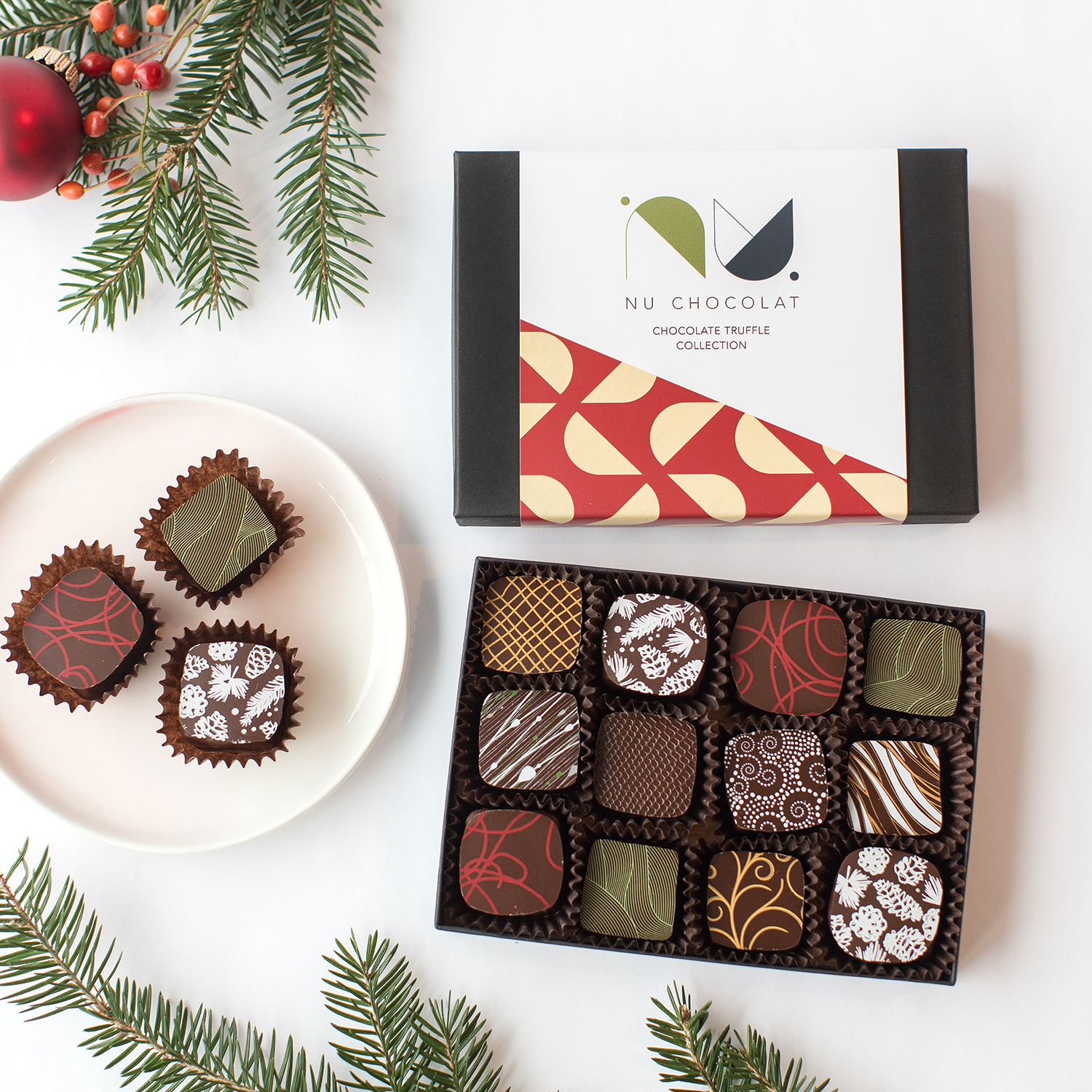 Signature Chocolate Truffle Assortments by NU Chocolat