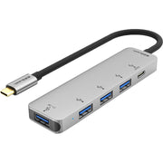 EZQuest 4-Port USB 3.0 Hub Adapter with USB-C Power Delivery 3.0 by Small Dog Electronics