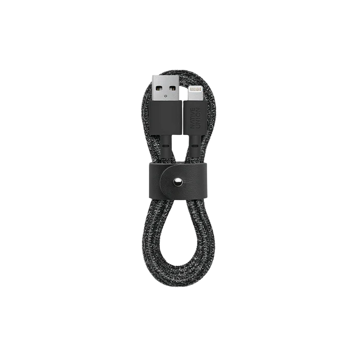Native Union Belt Cable Ultra Strength Lightning to USB Cable 1.2m - Cosmos/Black by Small Dog Electronics