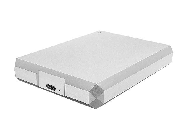 LaCie Mobile Drive External Hard Drive USB-C USB 3.0 4TB Silver by Small Dog Electronics