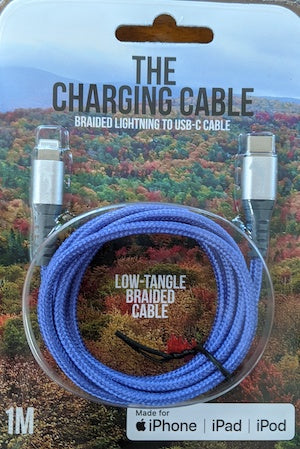 Hammerhead USB 3.0 to Lightning 1 Meter Braided Cable - Black by Small Dog Electronics