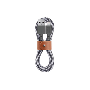 Native Union Belt Cable Ultra Strength Lightning to USB Cable 1.2m - Zebra