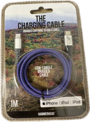 Hammerhead Fast Charge USB-C to Lightning 1 Meter Braided Cable - Purple