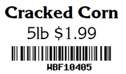 Cracked Corn Coarse 5lb by Pet Food Warehouse
