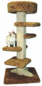 Beatrise Pet Products 4' Spiral Tower by Pet Food Warehouse