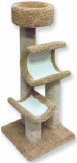 Beatrise Pet Products 4' Slumber Tower by Pet Food Warehouse