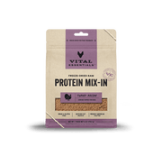 Vital Essentials Raw Protein Mix-In Turkey Recipe Ground Topper for Dogs 6oz by Pet Food Warehouse