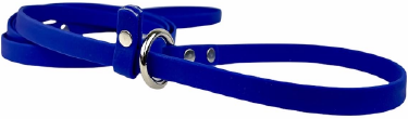 Waggle Woof & Wander Biothane Dog Slip Lead Deep Blue 3/8 6' by Pet Food Warehouse