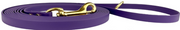 Waggle Woof & Wander Biothane Dog Long Line Purple 15' by Pet Food Warehouse