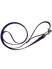 Waggle Woof & Wander Biothane Dog Lead Purple 3/4 6' by Pet Food Warehouse
