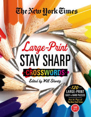 New York Times Large-Print Stay Sharp Crosswords: