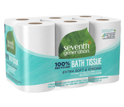 Seventh Generation Bath Tissue, 240 2-ply sheets Extra Soft & Strong Double Rolls, 12 ct by Myti Concept Shop