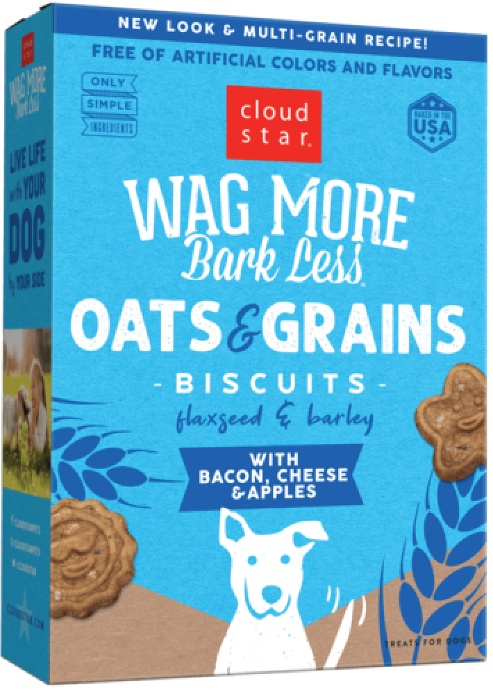 Cloud Star Wag More Bacon Cheese Apple Dog Treat 3lb by Pet Food Warehouse