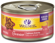 Wellness Gravies Salmon Cat Food 3oz by Pet Food Warehouse