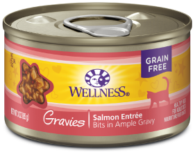 Wellness Gravies Salmon Cat Food 3oz by Pet Food Warehouse
