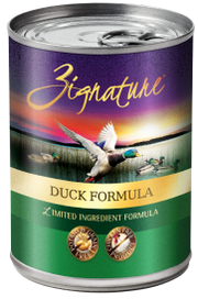 Zignature Duck Dog Food Canned 13oz by Pet Food Warehouse