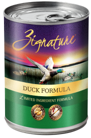Zignature Duck Dog Food Canned 13oz by Pet Food Warehouse