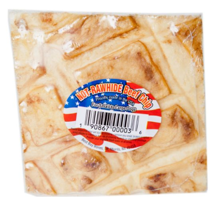 Nature's Own Not Rawhide Beef Chip by Pet Food Warehouse