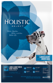 Holistic Select Large & Giant Breed Adult Dog Food 30lb by Pet Food Warehouse