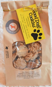Good Dog! Cookies Button Bacon Cheddar Dog Treat 12oz by Pet Food Warehouse