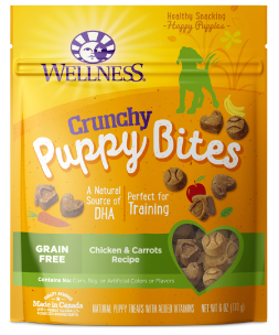 Wellness Puppy Bites Chicken Carrot Dog Treat 6oz by Pet Food Warehouse