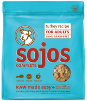 Sojo's Grain Free Turkey Complete Mix Dog Food 7lb by Pet Food Warehouse
