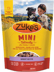 Zuke's Mini Naturals Rabbit Dog Treat 16oz by Pet Food Warehouse