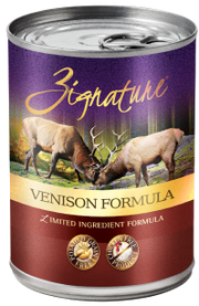 Zignature Venison Dog Food Canned 13oz by Pet Food Warehouse