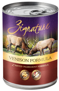 Zignature Venison Dog Food Canned 13oz by Pet Food Warehouse