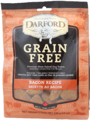 Darford Grain Free Bacon Heart Dog Treat 12oz by Pet Food Warehouse