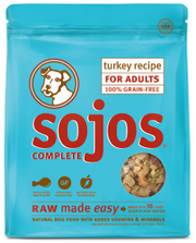 Sojo's Grain Free Turkey Complete Mix Dog Food 1.75lb by Pet Food Warehouse