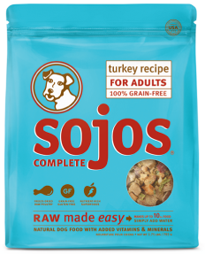 Sojo's Grain Free Turkey Complete Mix Dog Food 1.75lb by Pet Food Warehouse