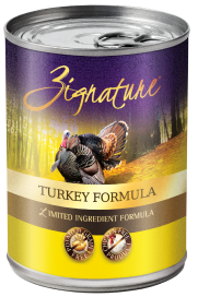 Zignature Turkey Dog Food Canned 13oz by Pet Food Warehouse