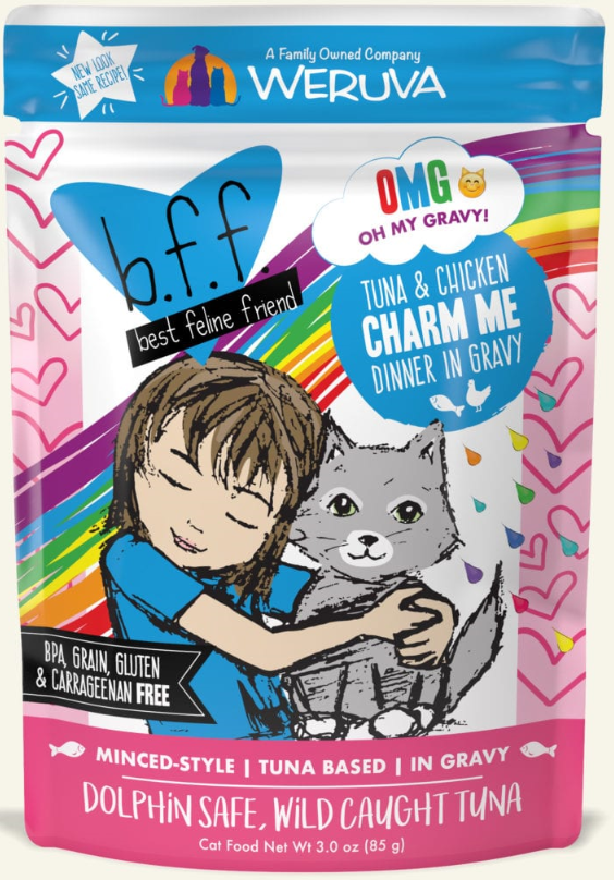 BFF Tuna & Chicken Pouch Cat Food 3oz by Pet Food Warehouse