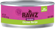 Rawz Shredded Chicken Canned Cat Food 5oz by Pet Food Warehouse