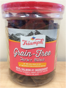 Triumph Salmon & Sweet Potato Bites Dog Treat 20oz by Pet Food Warehouse