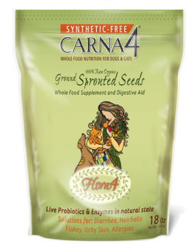 Carna4 18oz Flora4 Sprouted Seed Topper by Pet Food Warehouse