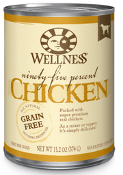 Wellness 95% Chicken Dog Food 13.2oz by Pet Food Warehouse