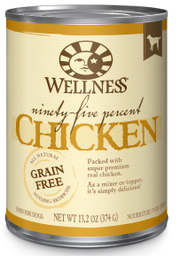 Wellness 95% Chicken Dog Food 13.2oz by Pet Food Warehouse