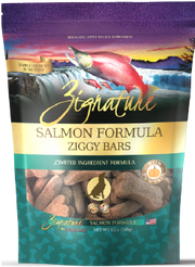 Zignature Ziggy Bars Treats Salmon Dog Treat 12oz by Pet Food Warehouse