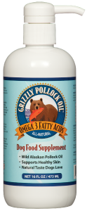 Grizzly Pollock Oil 16oz by Pet Food Warehouse