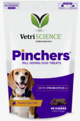 Vetriscience Peanut Butter Pinchers 45 Count by Pet Food Warehouse