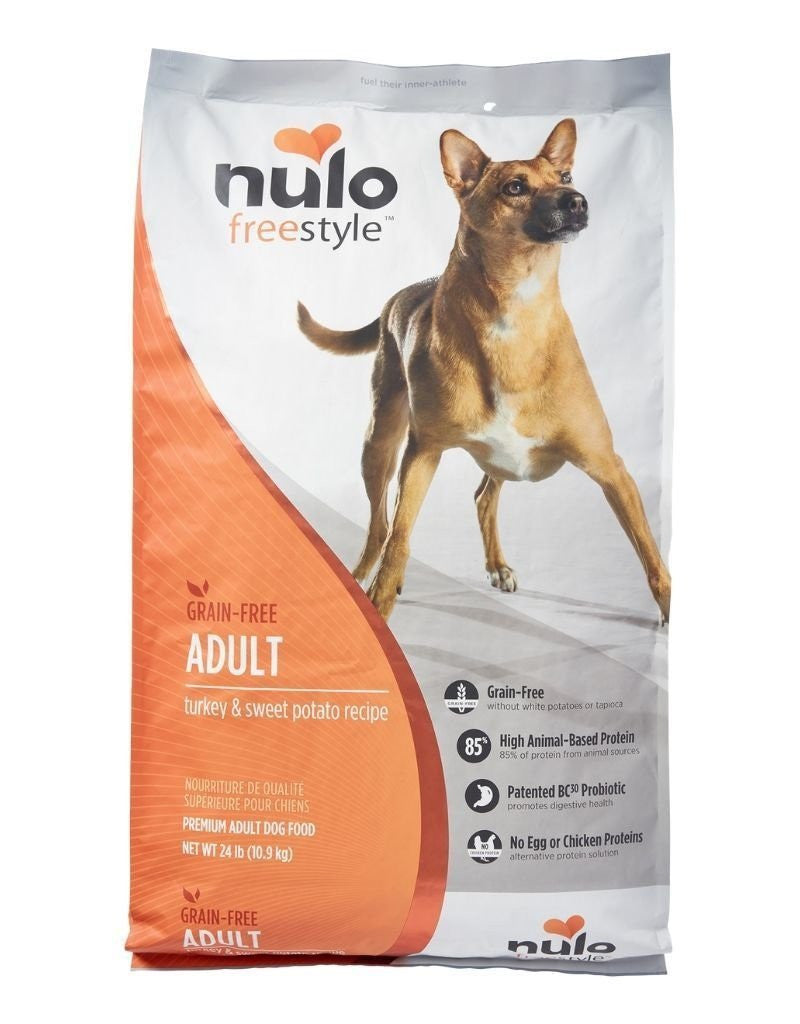 Nulo Turkey & Sweet Potato Adult Dog Food 24lb by Pet Food Warehouse