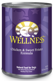 Wellness Chicken Sweet Potato Dog Food 12.5oz by Pet Food Warehouse