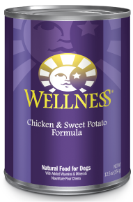 Wellness Chicken Sweet Potato Dog Food 12.5oz by Pet Food Warehouse