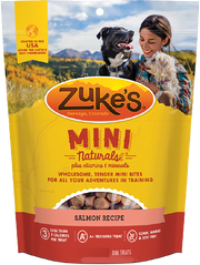 Zuke's Mini Naturals Salmon Dog Treat 6oz by Pet Food Warehouse