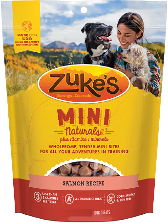 Zuke's Mini Naturals Salmon Dog Treat 6oz by Pet Food Warehouse