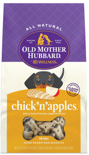 Old Mother Hubbard Mini Chicken N Apple Dog Treat 20oz by Pet Food Warehouse