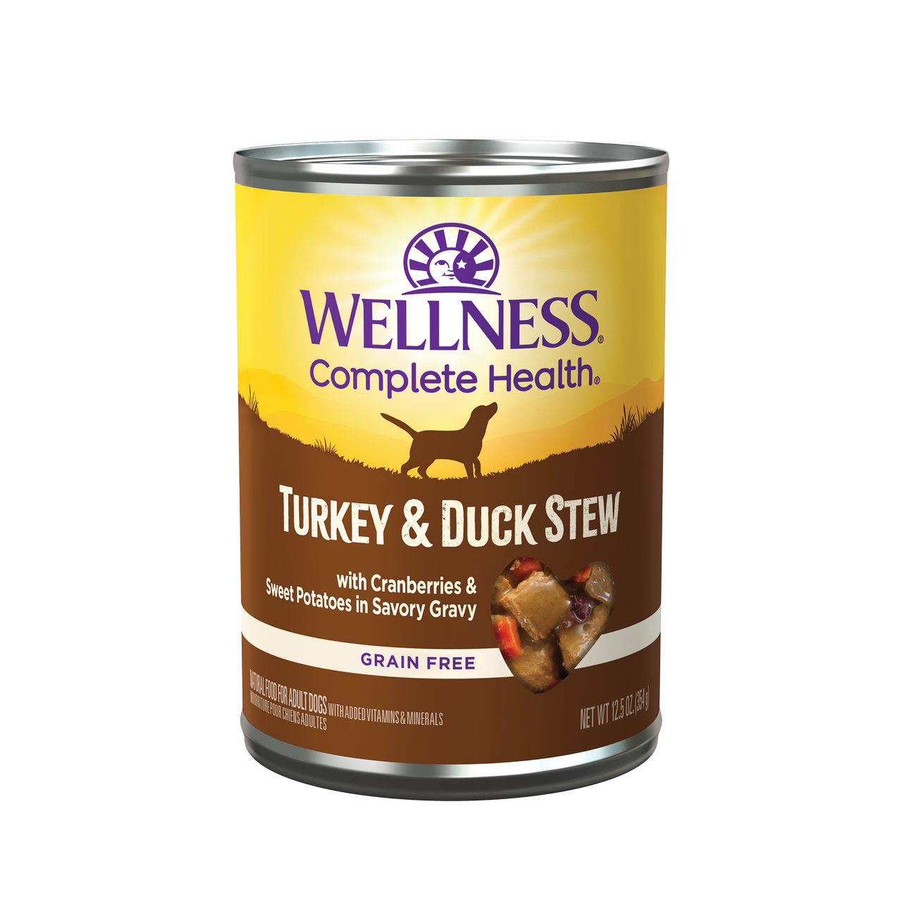 Wellness Stew Turkey Duck Dog Food 12.5oz by Pet Food Warehouse